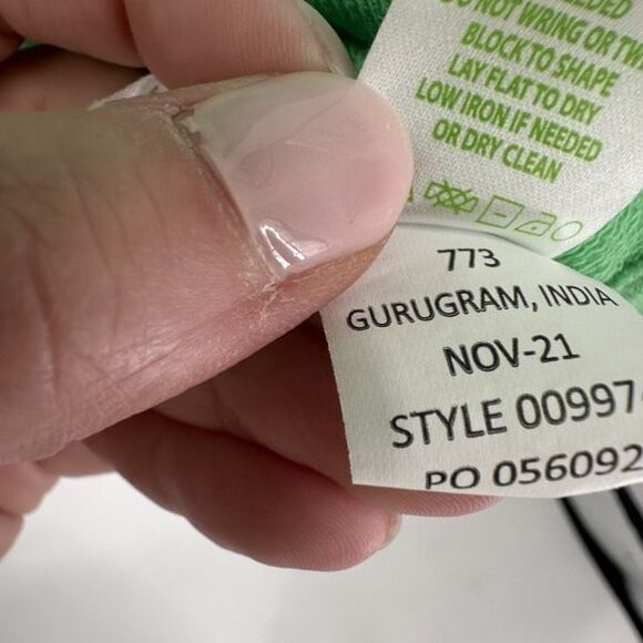 Lilly Pulitzer Kelly Green LS Jasona Eyelet Dress Size XXS Cotton Mini Dress - Picture 6 of 9